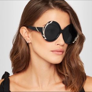 Alice and Olivia Stacey Crystal Sunglasses
